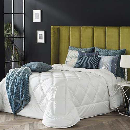 Antilo EDREDON NORDICO Dino Blanco (Cama 150/160 (250 x 270 cm.))