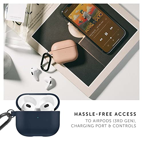 Native Union Roam Case for AirPods (3rd Gen) - Smooth Minimalist Case with Clip - Compatible with AirPods (Indigo) - Image 4