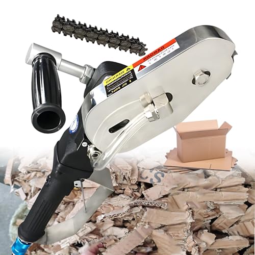 Decapadora De Papel Industrial,Decapadora De Cartón Neumática Profesional De 2500 RPM, Decapadora De Cajas De Cartón, Aplicable A Todo Tipo De Papel Corrugado, Cartón Gris 6mm