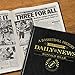 Signature gifts Buffalo Football History Book - Sports Fan Gift - A Pro Football History Told Through Newspaper Archive Coverage - Last Minute Gift - Bills Black