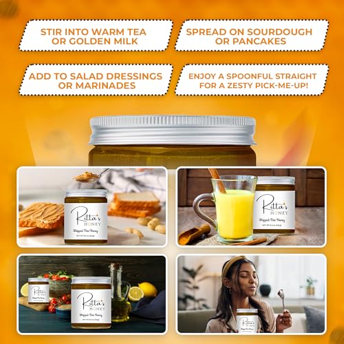 Ritta’s Whipped Fire Honey con Jengibre y Cúrcuma 8.5 oz miniatura 4