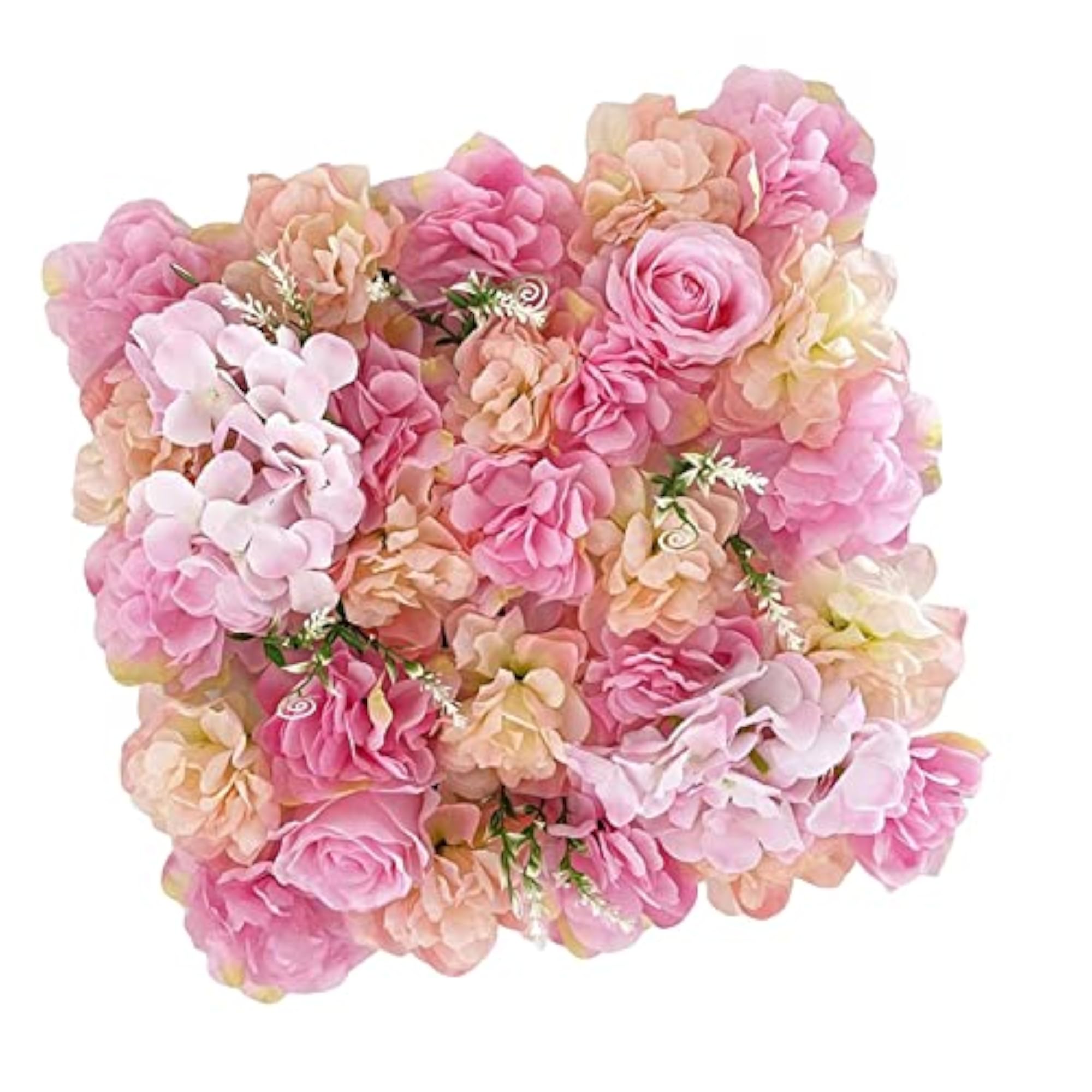 Artificial Flower Wall Panel Rose for Wedding Decor