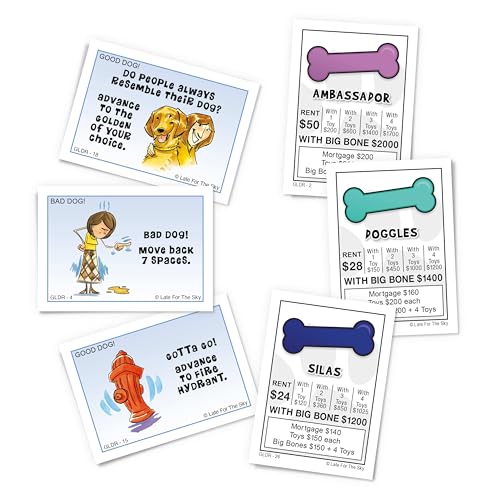Juego de mesa Golden Retriever-Opoly para 2 a 6 jugadores miniatura 3