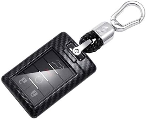 Llavero para llave a distancia de coche CADILLAC Escalade CTS XTS DTS SLS (negro)