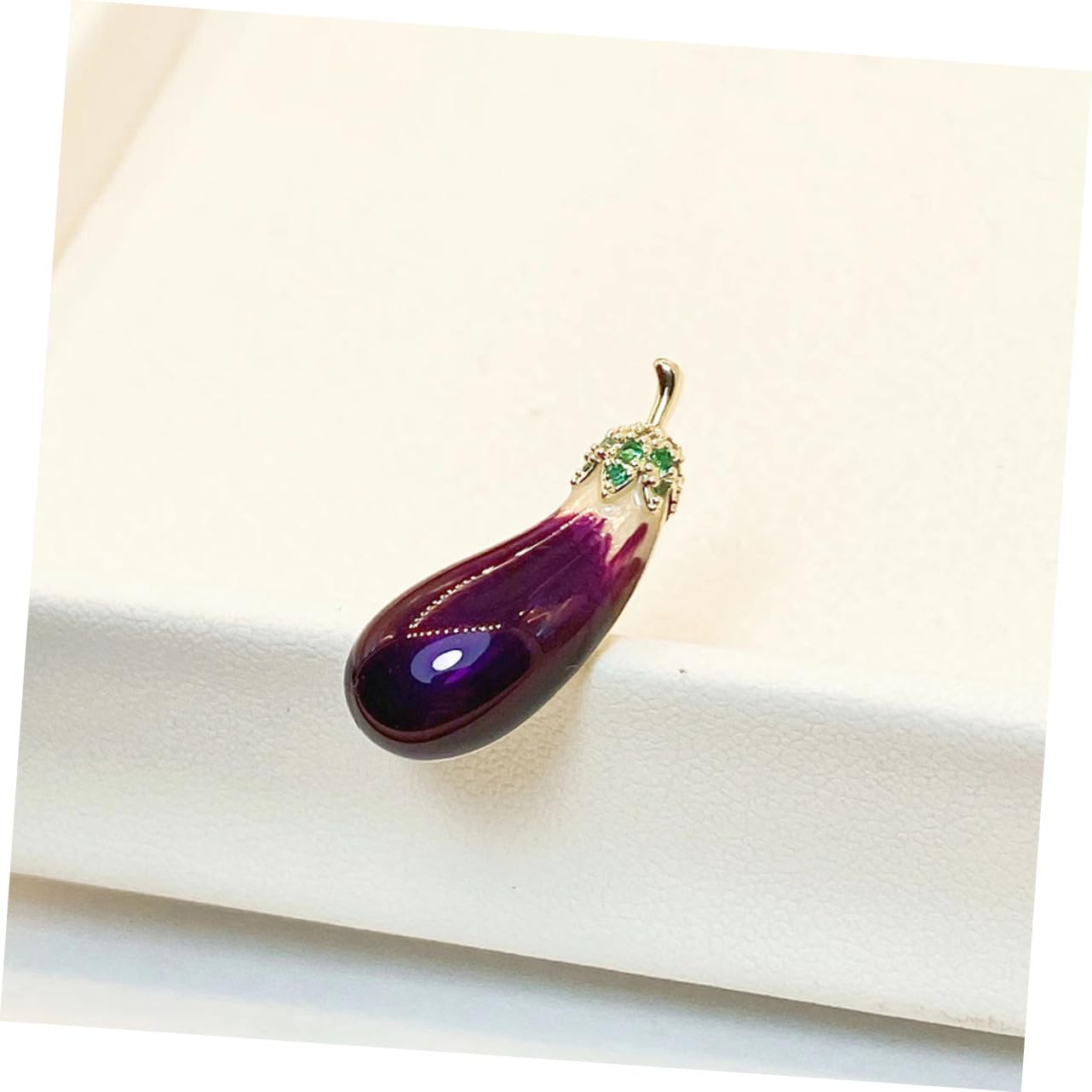 LIFKOME spilla di melanzane anello sciarpa spilla gioielli cheongsam fascino del cappello spille a scialle distintivo per le donne gioielli da ballo per le donne rame Violet