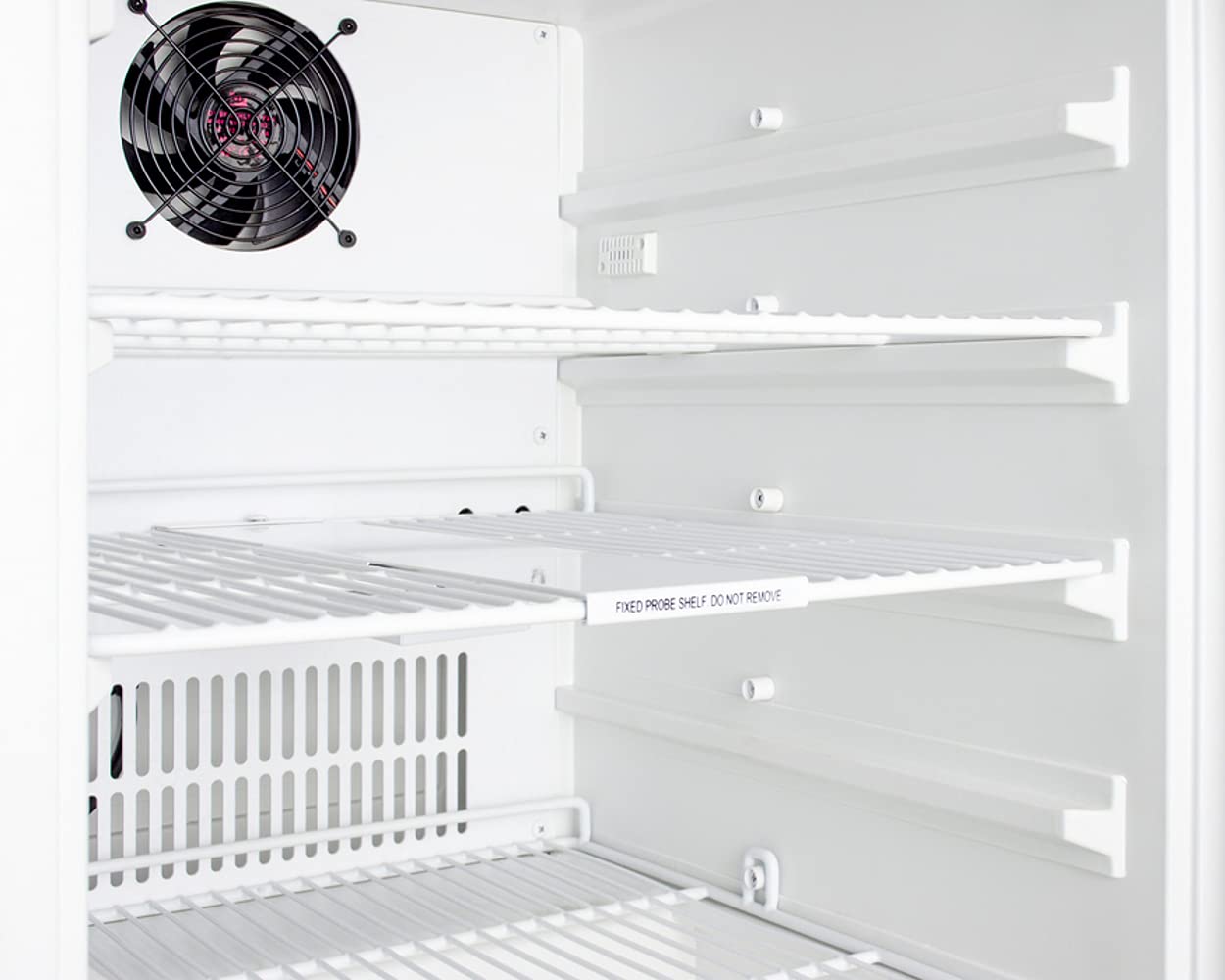 Summit Appliance Acr45lsto 20" Wide Built-In All-Refrigerator, ADA Compliant, 2.65 Cu.Ft Capacity, External Temperature Readout, Digital Thermostat, High/Low Temperature Alarm, No-Frost Operation on Fridge.com - View 5