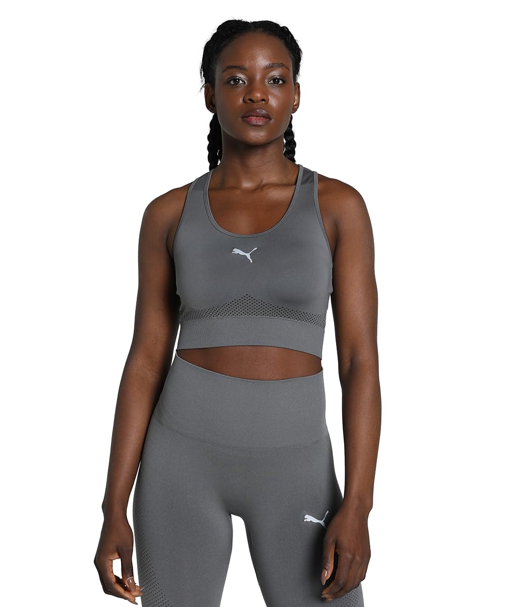 puma Women Polyester Wired Seamless Classic Strapless Sports Bra-picture-32