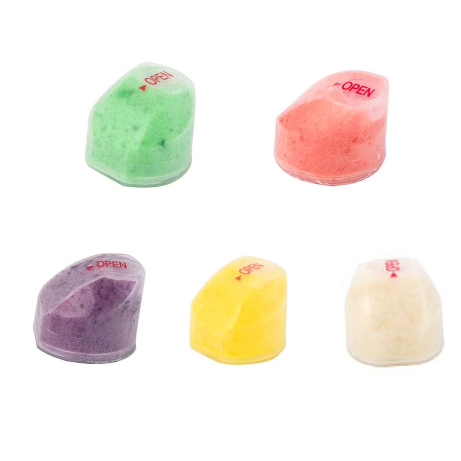 Hopeup Vitamin C Filter Shower Head Aroma Shower Head Fragrance Easy to Install Vitamin C Shower Aromatherapy Filter Cartridge Household Supplies 5pcs