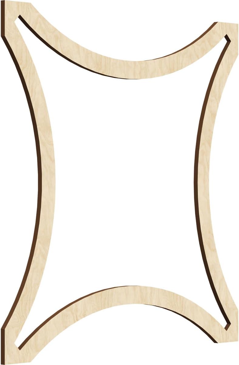 23 3/8"W x 23 3/8"H x 3/8"T Large Lilley Decorative Fretwork Wood Wall Panels, Birch