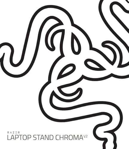 Razer Laptop Stand Chroma V2 - Ergonomic laptop stand including 3x USB hub (2x USB-A, 1x USB-C, 1x HDMI, 18 degree tilt angle, aluminium and ergonomic design) Black - Image 8