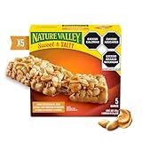 Nature Valley Barras de Granola Sweet and Salty con Crema de Cacahuate y Almendra 5 Piezas