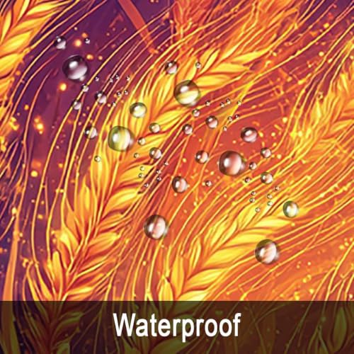 Fundas Cojines Otoño Decorativos de Lino Impermeable 40x80 cm Rectangular Juego de 2 5