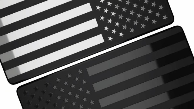 EVerHitch American Black Flag Metal Hitch Cover Fits 2" Receivers - Foto 6