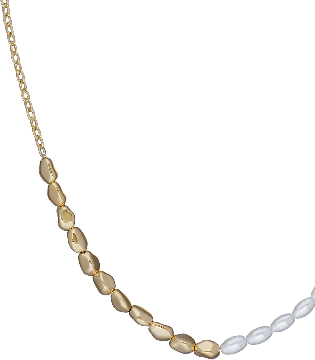 Ted Baker London Ilenie Island Pearl Bead Necklace For Women (Gold/Pearl)