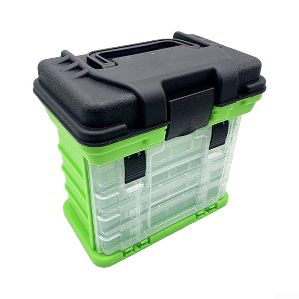 Caja de señuelo de plástico de alta dureza 27cm Plástico de alta dureza (azul)