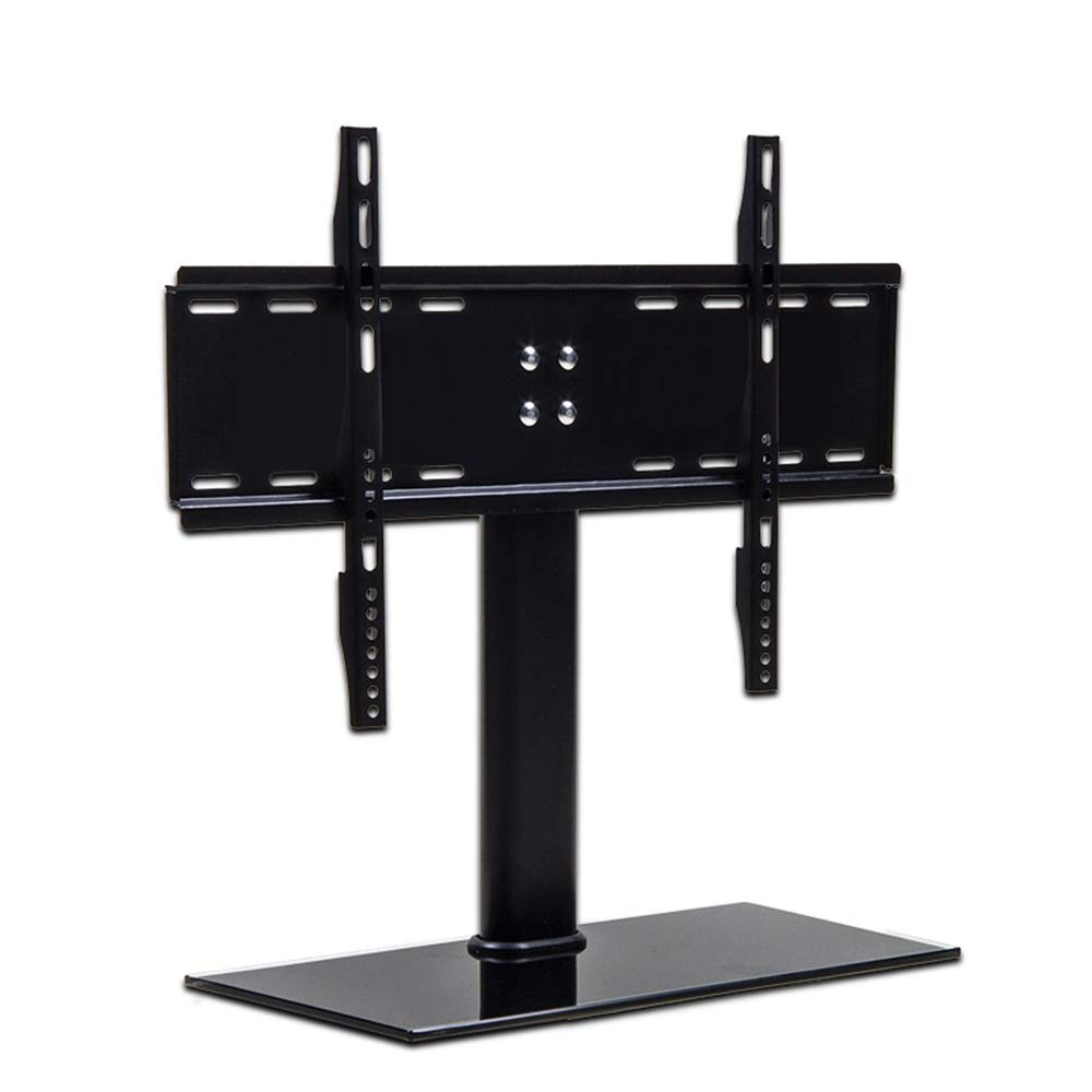 Soporte de TV Soporte de TV Universal - Soporte de TV de sobremesa para televisores LCD LED de 32-55 Pulgadas - Soportes de TV de Altura Ajustable (Color: Negro, Tamaño: 32-55 Pulgadas) (Neg