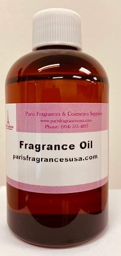 Aceite aromático de rosa roja (tipo J M) - Aceite de fragancia para velas y jabón (4 onzas)