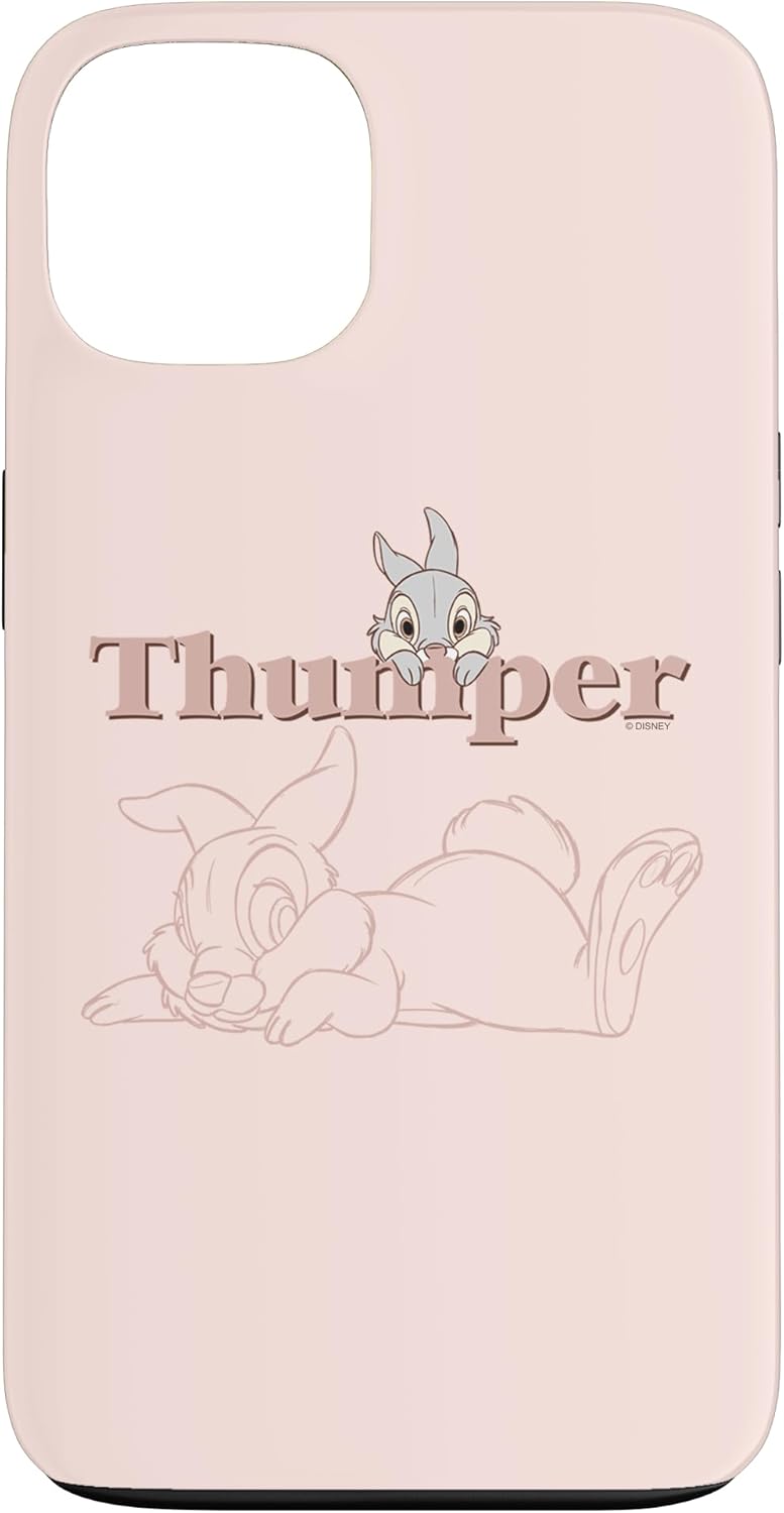iPhone 13 Disney Bambi Thumper Line Art Case