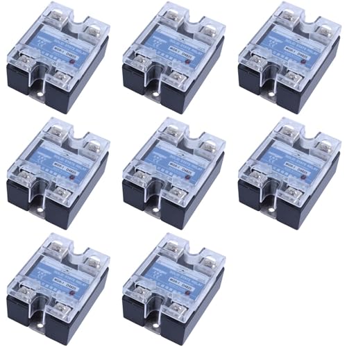 SSR 25A Relais Statique Monophasé D4825 commutation silencieuse basse tension