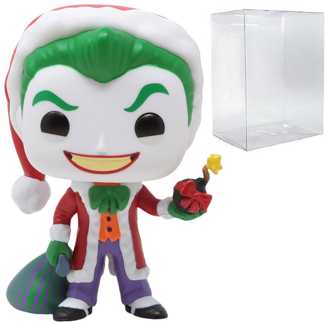 Amazon.com: POP DC Heroes: Holiday - The Joker as Santa Pop