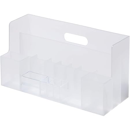 ライクイット (like-it) 収納ケース オーガナイザー ワイド 約幅34×奥13.1×高18.2cm ホワイト 日本製 MX-03