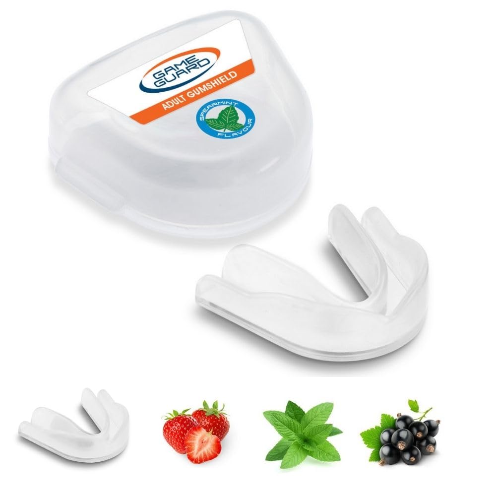 GAME GUARD protector bucal para hervir y morder/protector de encías - protector bucal moldeable/protectores de encías - júnior/niños/jóvenes - Aprobado por CE, deportes escolares, fútbol, rugby — view 24