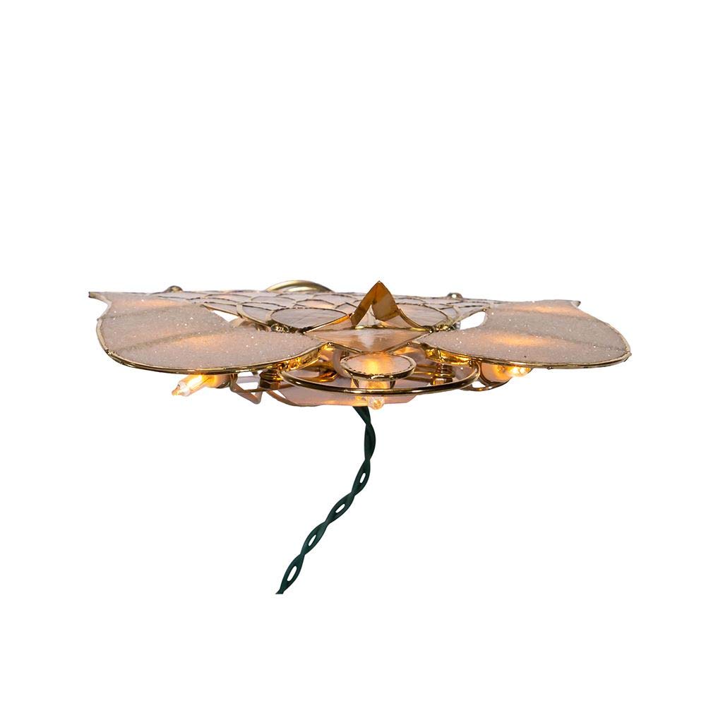Kurt S. Adler UL Capiz-Engel für Baumkronen, 24,1 cm, Mehrfarbig