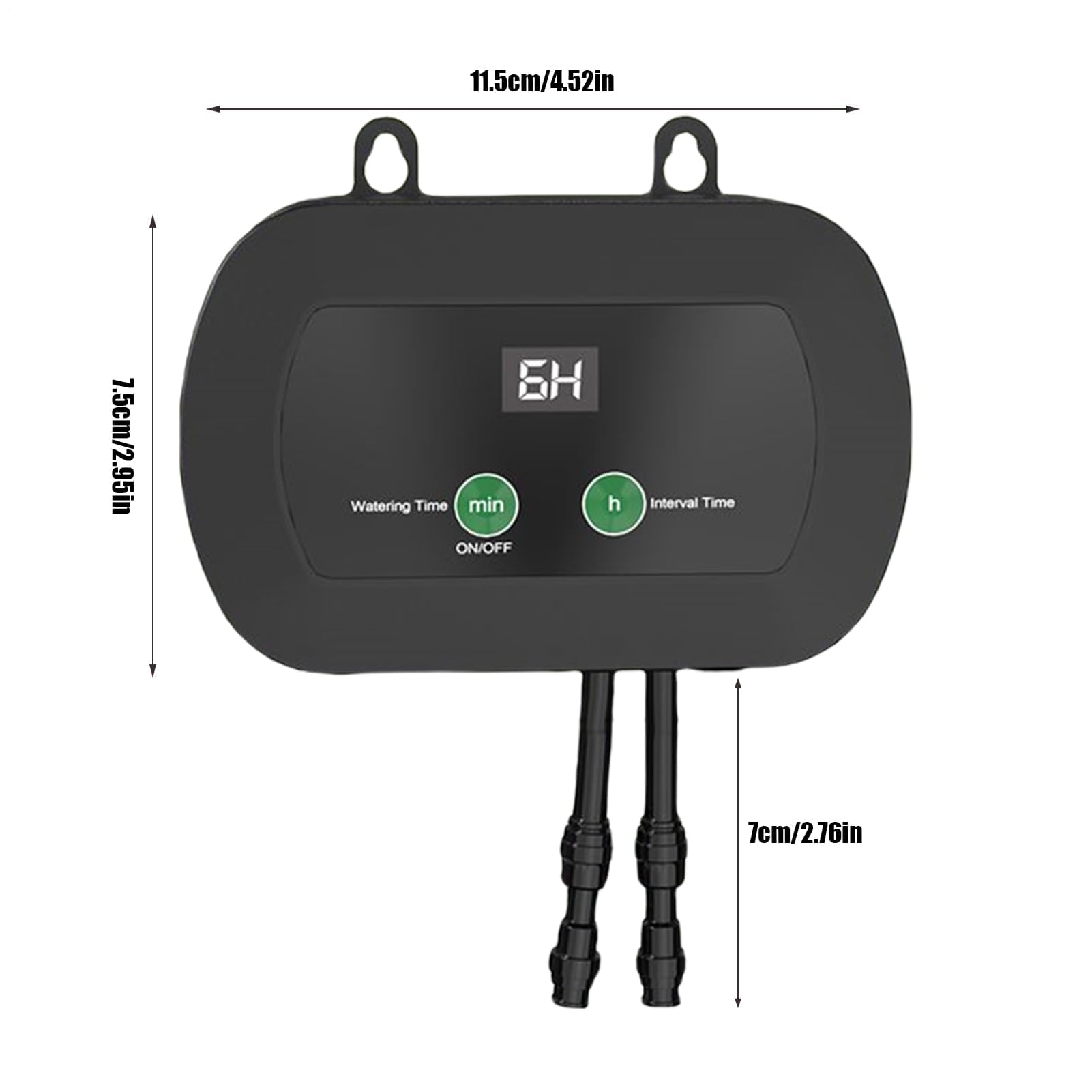 Terrarium Fogger - Umidificatore automatico con timer e ugelli nebulizzatori a 360 gradi per rettili, anfibi, lucertole, tartarughe, rane e camaleonti