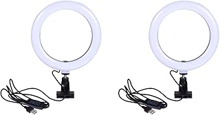 NUOBESTY 2 Pcs Fill Lamp Fill Light Supplementary Lamp Led Ring Lamp Ring Lamp Selfie Round Ring Light Selfie Light