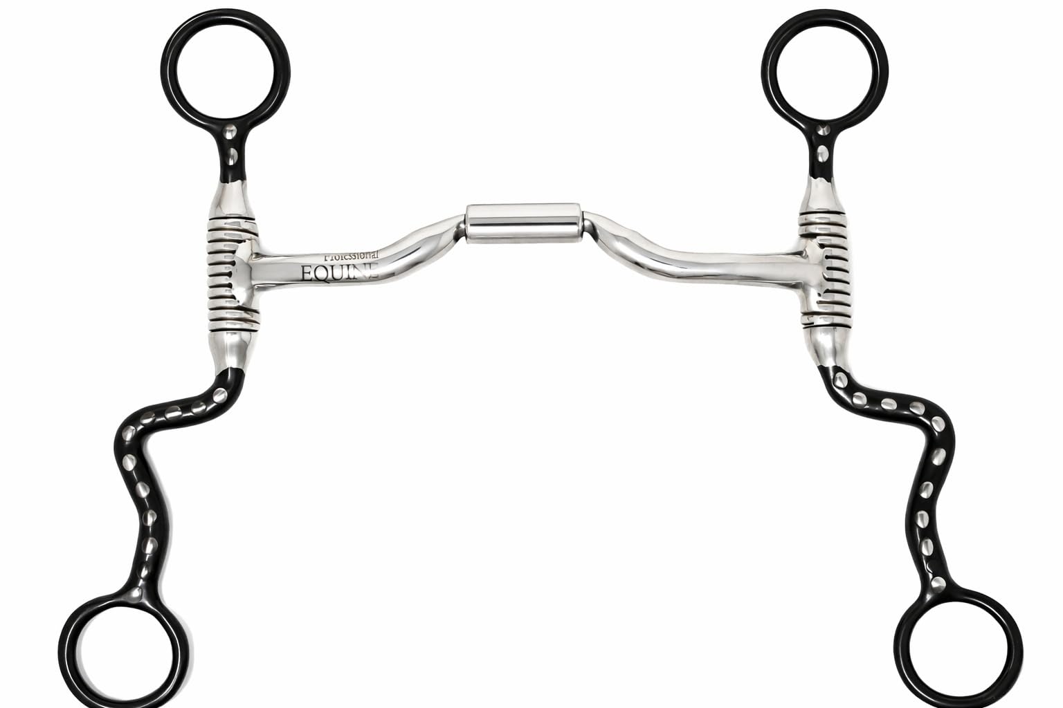 CHALLENGER Western 35644B Komfort-Bit mit niedrigem Anschluss, schwenkbar, langer Schaft, 12,7 cm