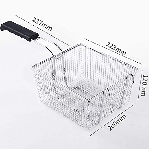 6L Fritteuse Kommerzielle Gas-Fritteuse Mit Großer Kapazität Manuelle Temperierung Haushalts-Pommes-Frites-Maschine Mit… – Bild 3
