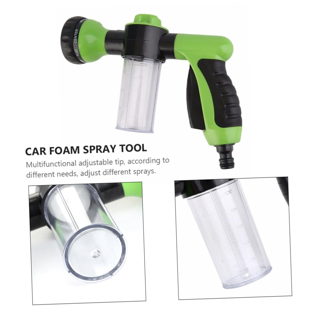 Yardwe Garden Watering Sprayer Car Wash Sprayer Small Compact Abs Construction
