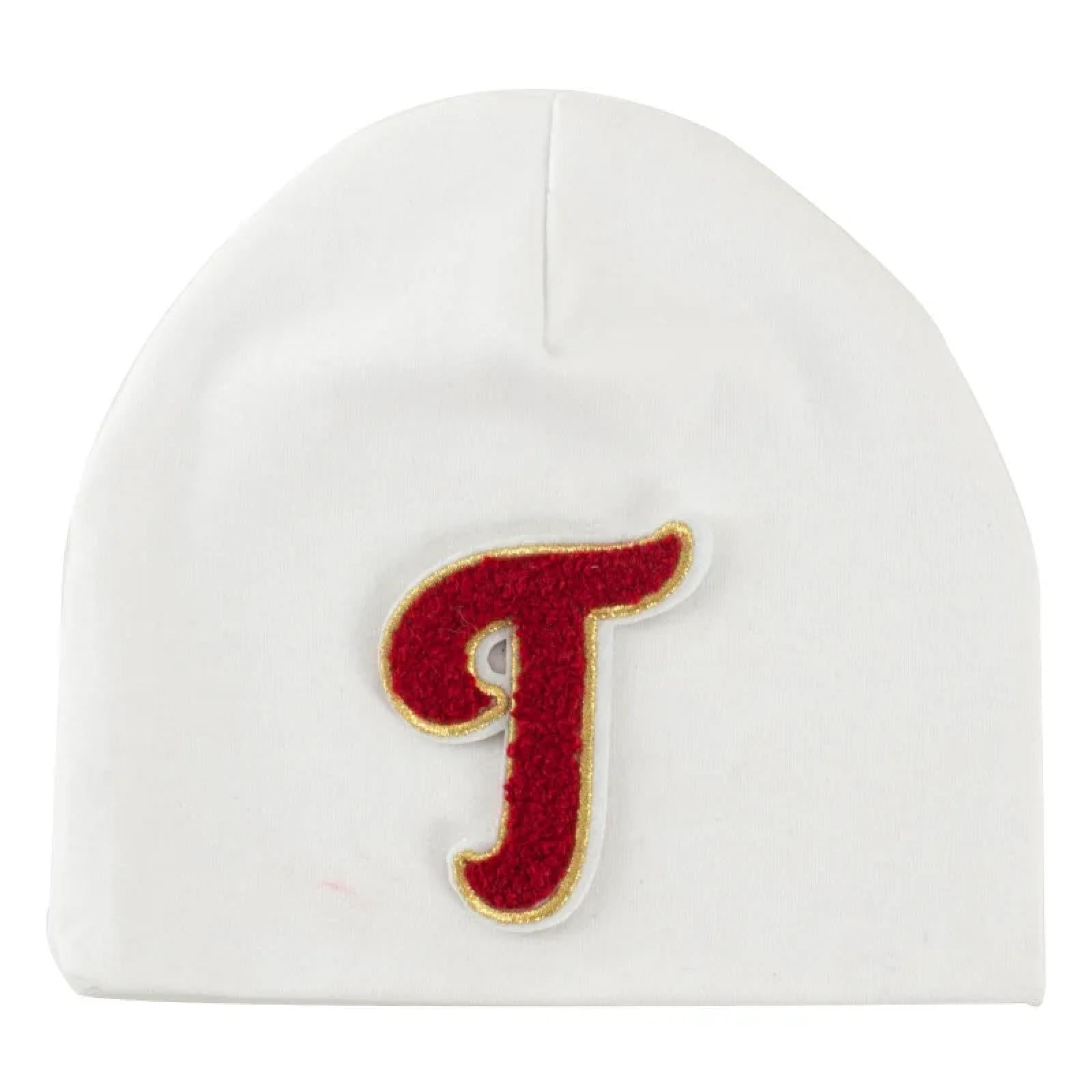 Czapki z dzianiny, czapki, czapki, czapka beanie, czerwona czapka z literami, czapka z dzianiny, popularna, luźna czapka dziecięca, biała czapka, ciepła czapka