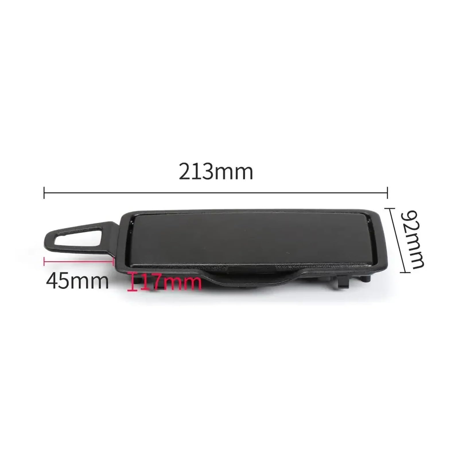 Car Front Sun Visor Mirror Cover,Fit For W205 W253 2015-2021 Makeup Replacement osłona przeciwsłoneczna z lusterkiem do makijażu(Left Light Gray)