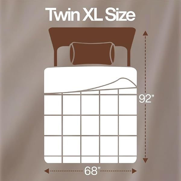 Utopia Bedding Twin XL Comforter Duvet Insert, Quilted White Comforter with Corner Tabs, Box Stitched Down Alternative Comforters Twin XL Size 68 x 92 inches - 1