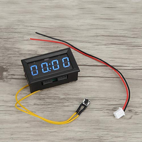Relógio digital para carro multiuso resistente ao desgaste, relógio LED para carro, aviões universai