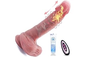 Thrusting Telescopic Vibrating Dildo for Anal Stimulation