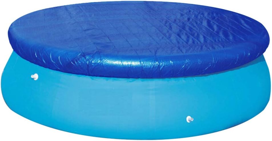 Swimming Pool Cover 8 Feet for Frame or Inflatable Fast Set Pool Blue