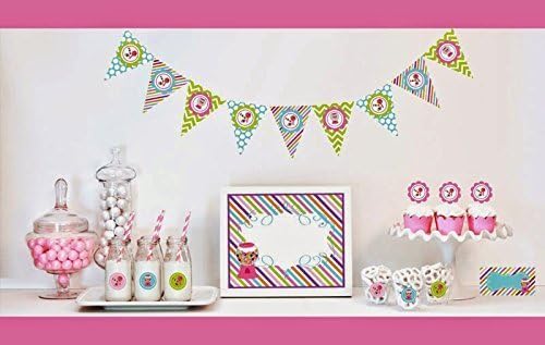 1 SET of 95 Sweet Shoppe Decorations Starter Kit
