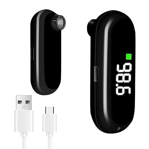 Termómetro infrarrojo recargable para la frente para niños, termómetro de bebé para bebés, termómetro digital para adultos y niños, artículos