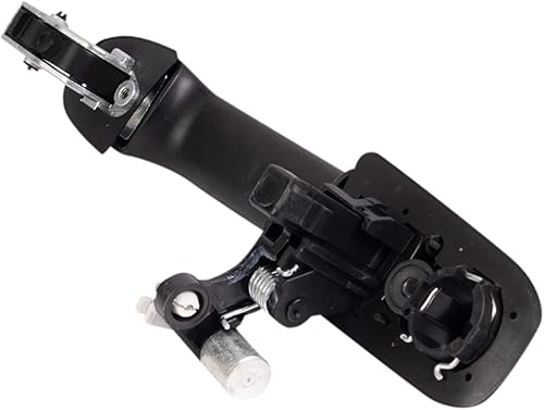 Miniatura 760 de TRQ Manija de puerta exterior delantera izquierda plateada para el lado del conductor compatible con Nissan 370Z 2009-2017