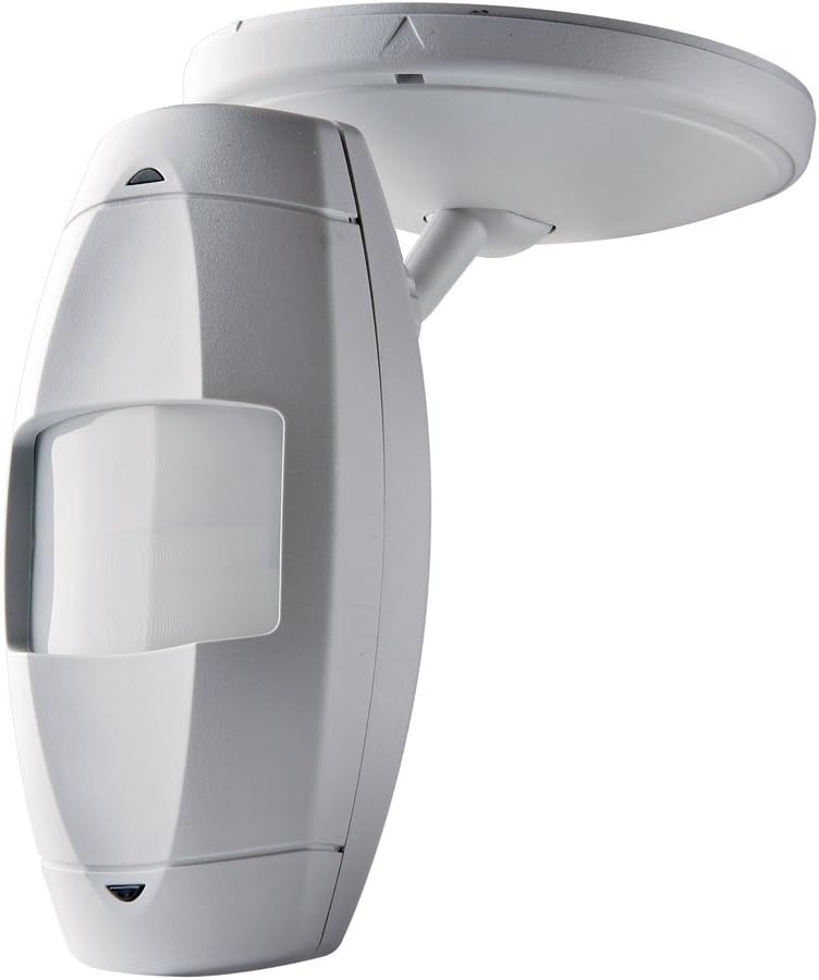 Leviton OSWHB-I0W Wall Mount Occupancy Sensor, PIR High-Bay Aisle, 8 Degree, 55-feet by 7-feet @ 30-feet Height sq. ft. Coverage, Self-Adjusting, White