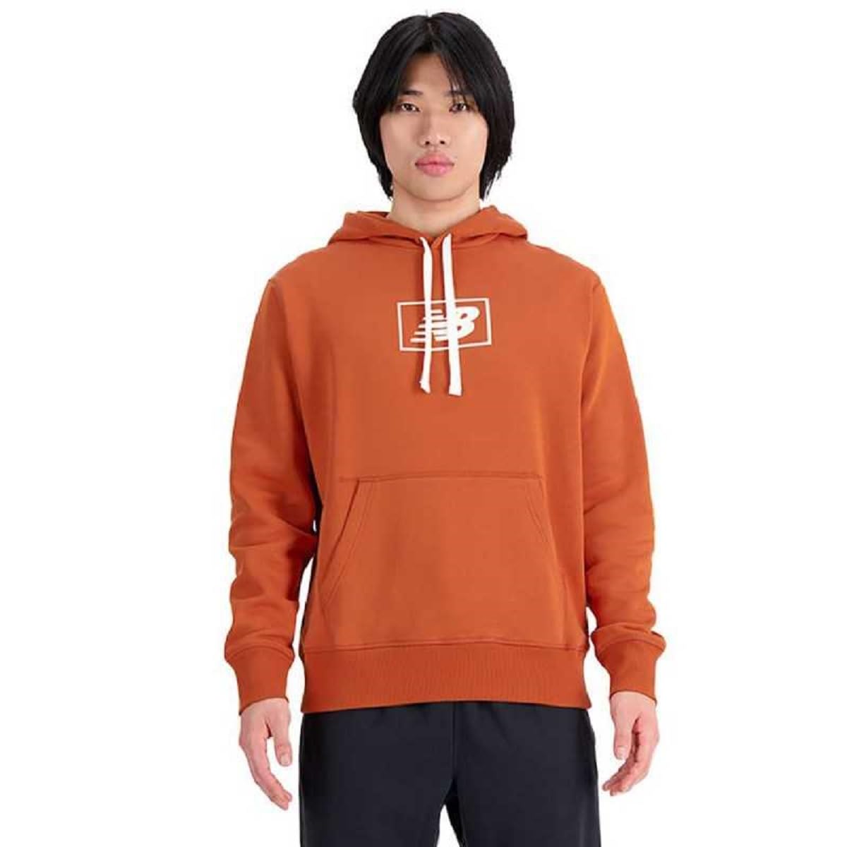 New Balance Essentials Back Hoodie, Felpa da Uomo con Cappuccio, Invernale