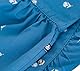 Petit Bateau Baby Mädchen A0CL9 Lange Overalls, Blau/Weiß, 6 Monate
