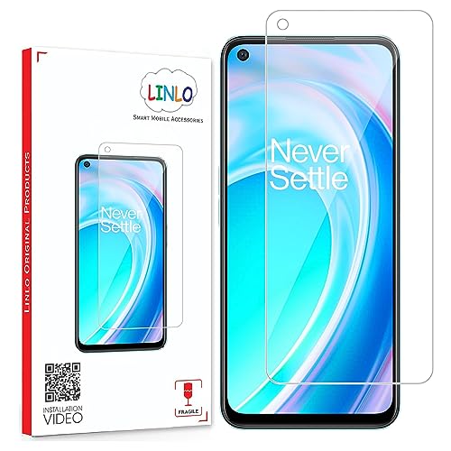 Image of Tempered Glass Screen Protector Compatible for OnePlus Nord CE 2 Lite 5G with Full Screen Coverage; Except Edges and Easy Installation Kit(Transparent), Pack of 1