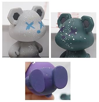 Amazon.co.jp: ユニークな クマのキャラクター フィギュア