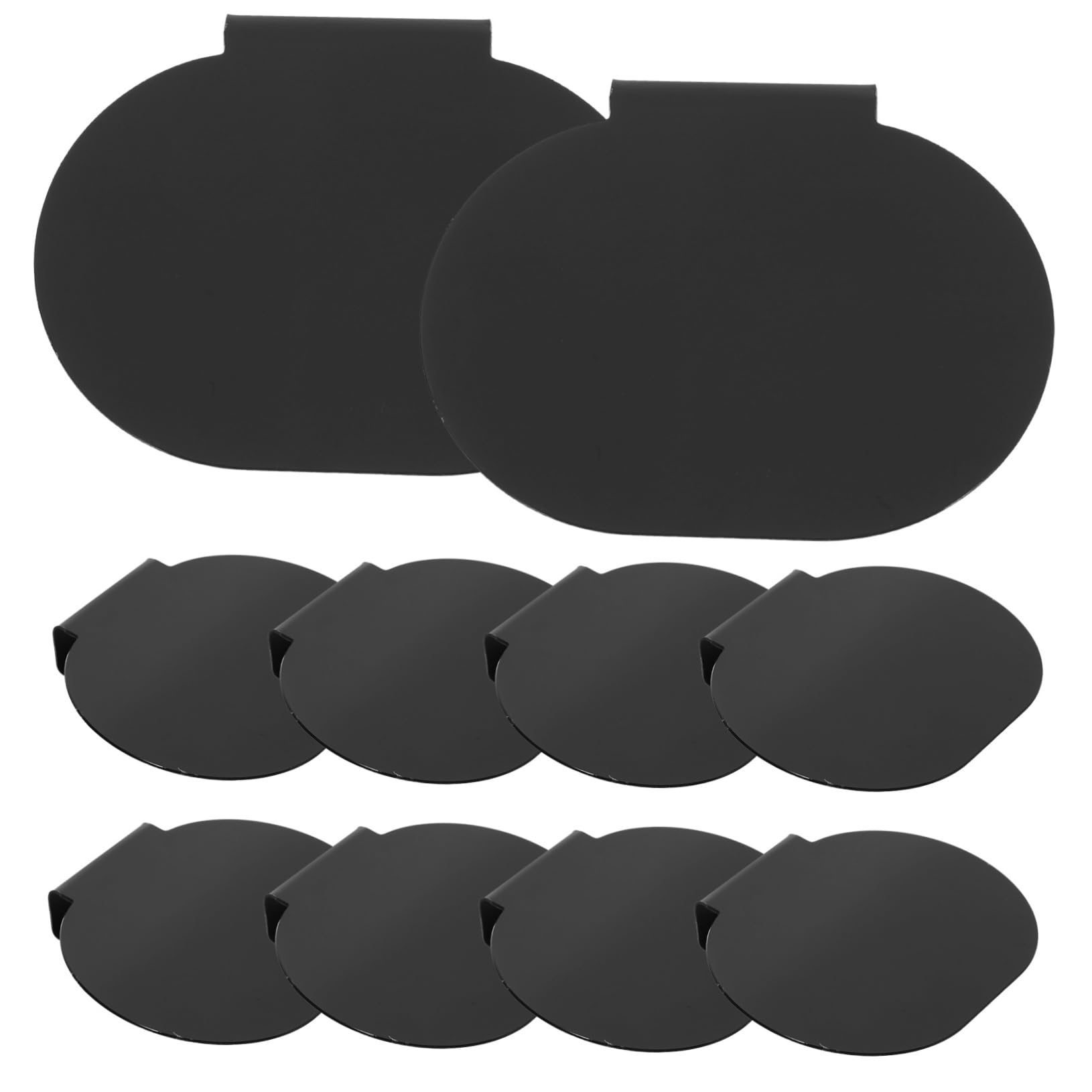 Garneck 50 Pz Etichette Segnaletiche Promozionali Cestino Scaffale Espositivo Etichette a Clip Per Cestini Per Cestini Clip Pubblicitarie Rimovibili Porta Etichetta Lavagna Pvc
