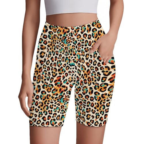 Pantalones cortos de ciclismo para mujer en yoga y deporte L