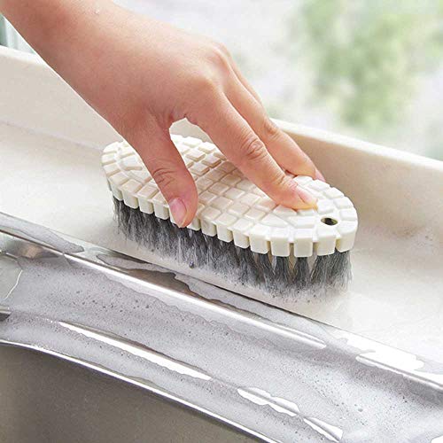 Image of Sink Cleaning Brush Bendable Brush Scrub Brush Perfect for Tubs, Sink, Tile Walls, Countertops and Floors, Bendable Kitchen Brushes, Grip Scrub Brush,for Cleaning, Scrubbing Brush (Pack of 1)