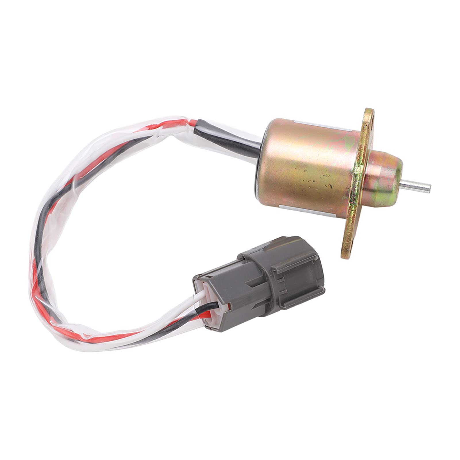 ciciglow Valvola Solista in Lega di Alluminio Datata 12 V Controllo Flameout di Arresto del Carburante per 119233-77932, Facile Installazione